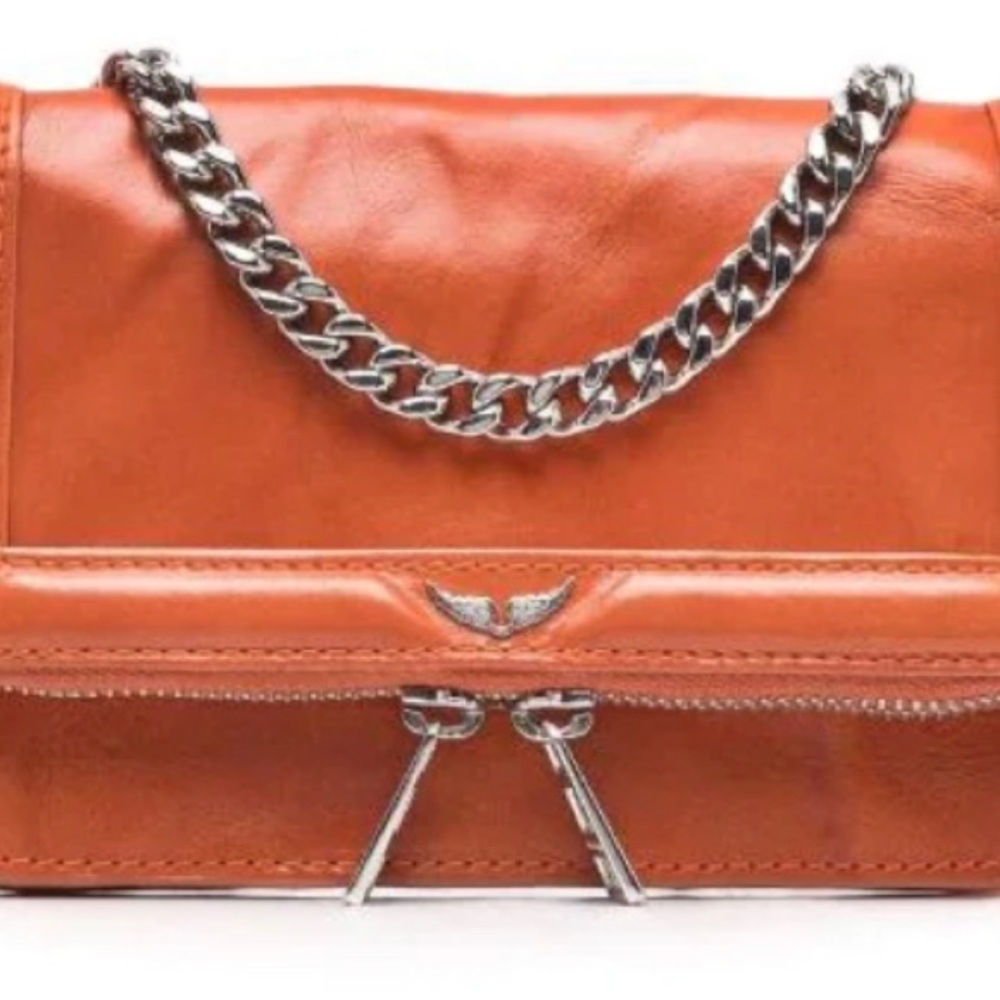 Zadig & Voltaire rock nano novel bag in sunset